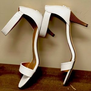 Evening White 3in evening shoes